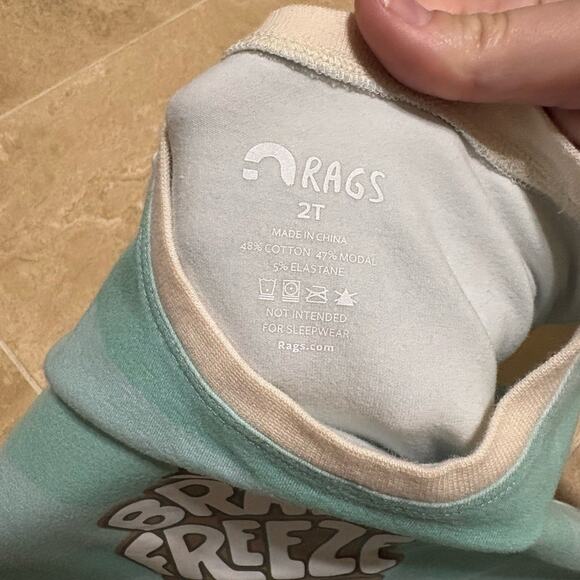 Rags striped ice cream tee - Picture 3 of 4